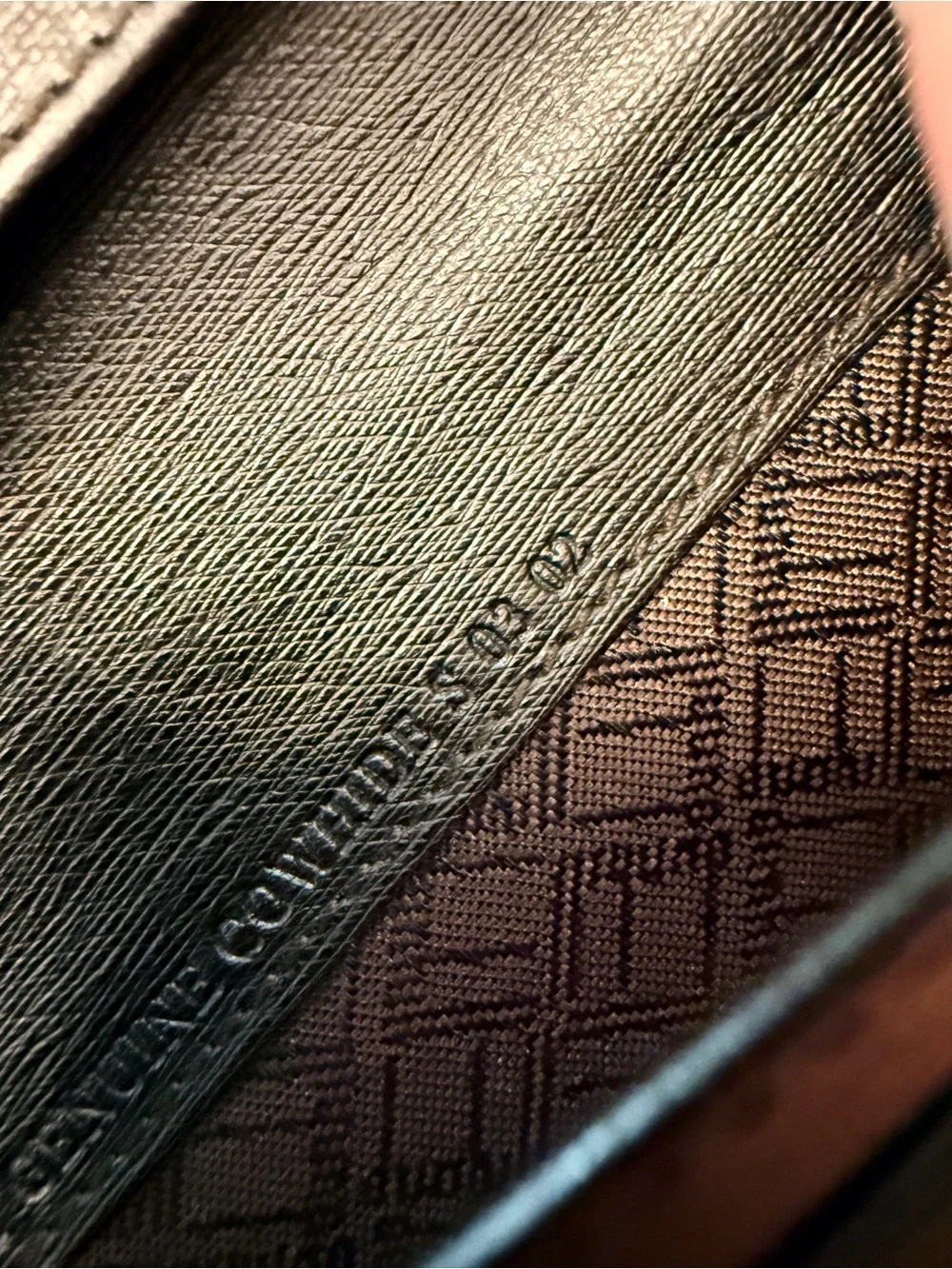 Dunhill Black Cadogan Leather Long Wallet with Silver Logo Made in Italy